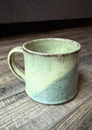 Green on Green Mug 1