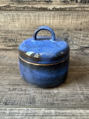 Indigo Lidded Canister 2