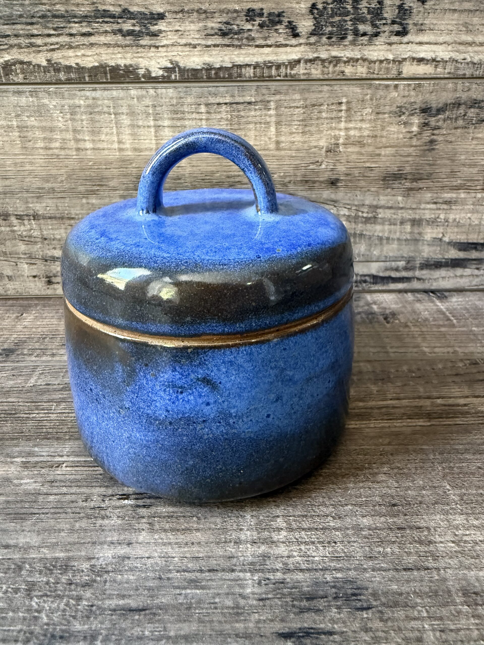 Indigo Lidded Canister 4