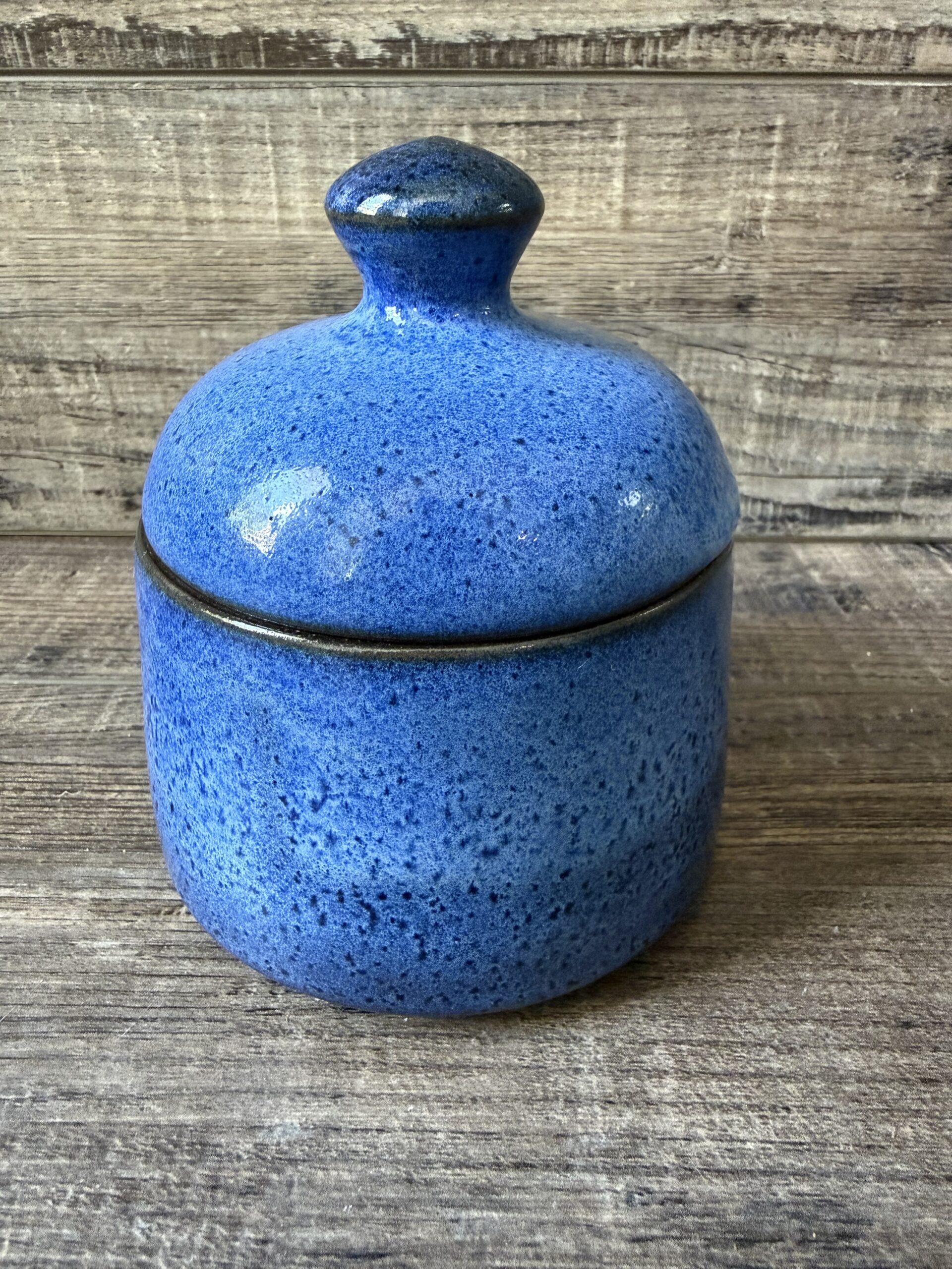 Indigo Lidded Canister 5 - Image 5